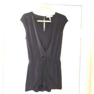 BCBG Black Romper